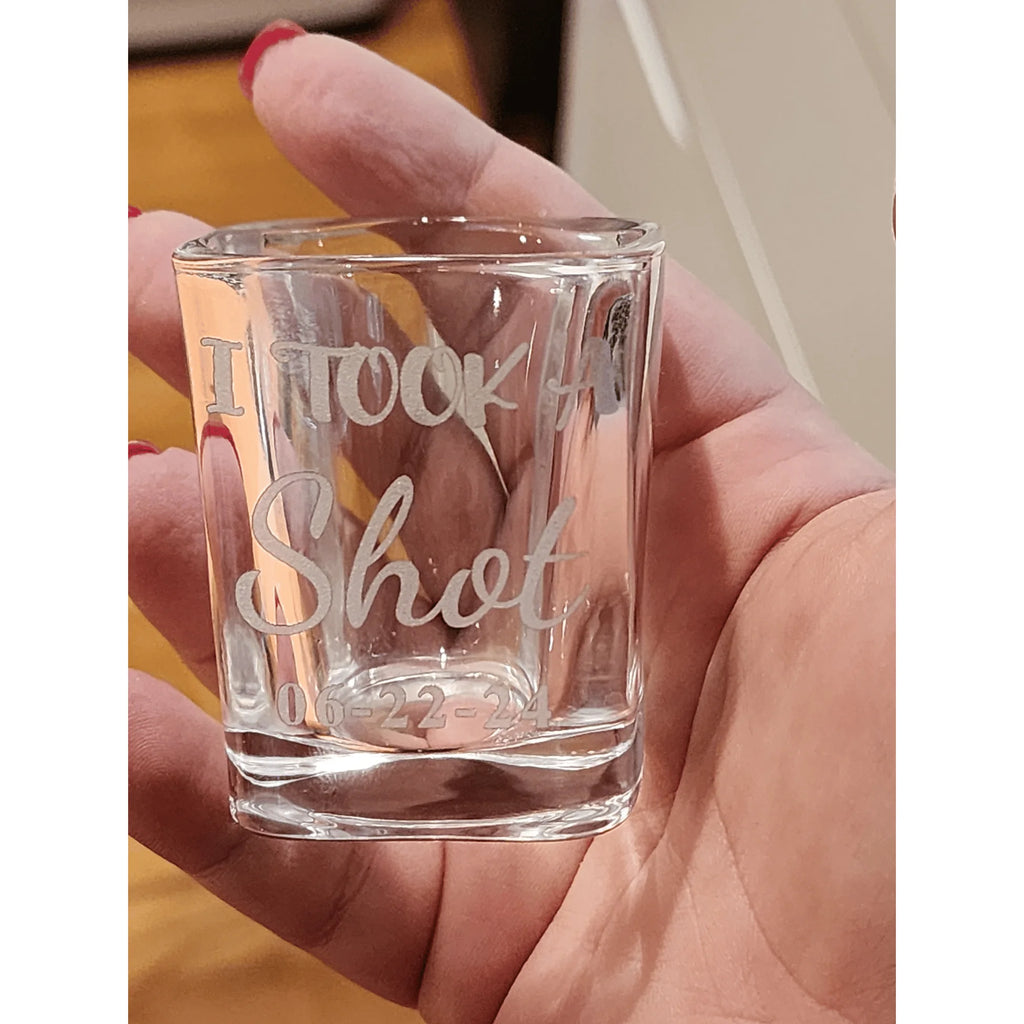 Personalized Barware Shot Glass