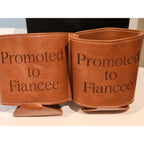 Personalized Premium Leatherette Drink Holder