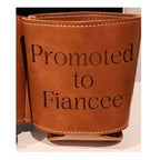 Personalized Premium Leatherette Drink Holder