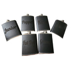 Personalized Engraved Best Man Flask
