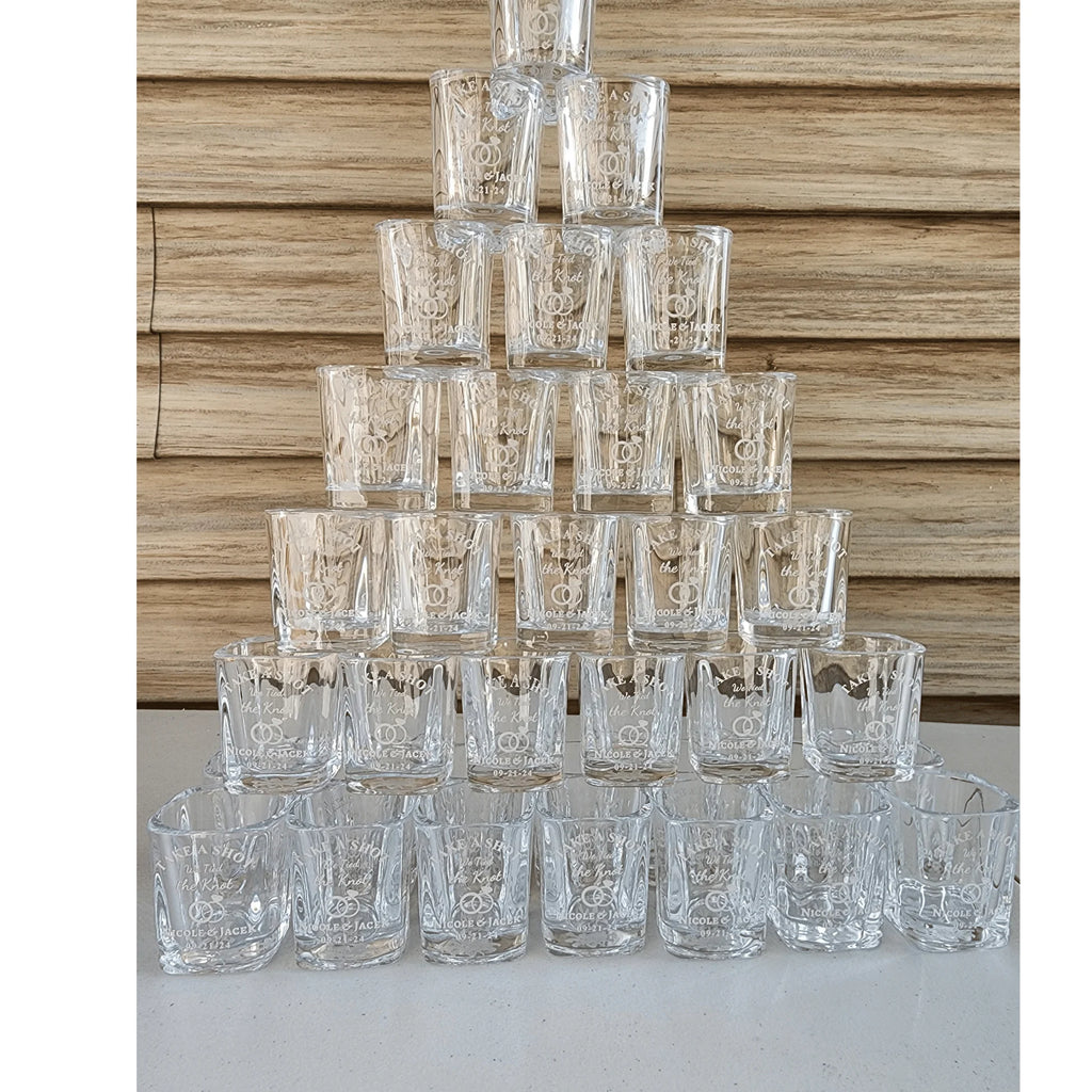 Personalized Barware Shot Glass