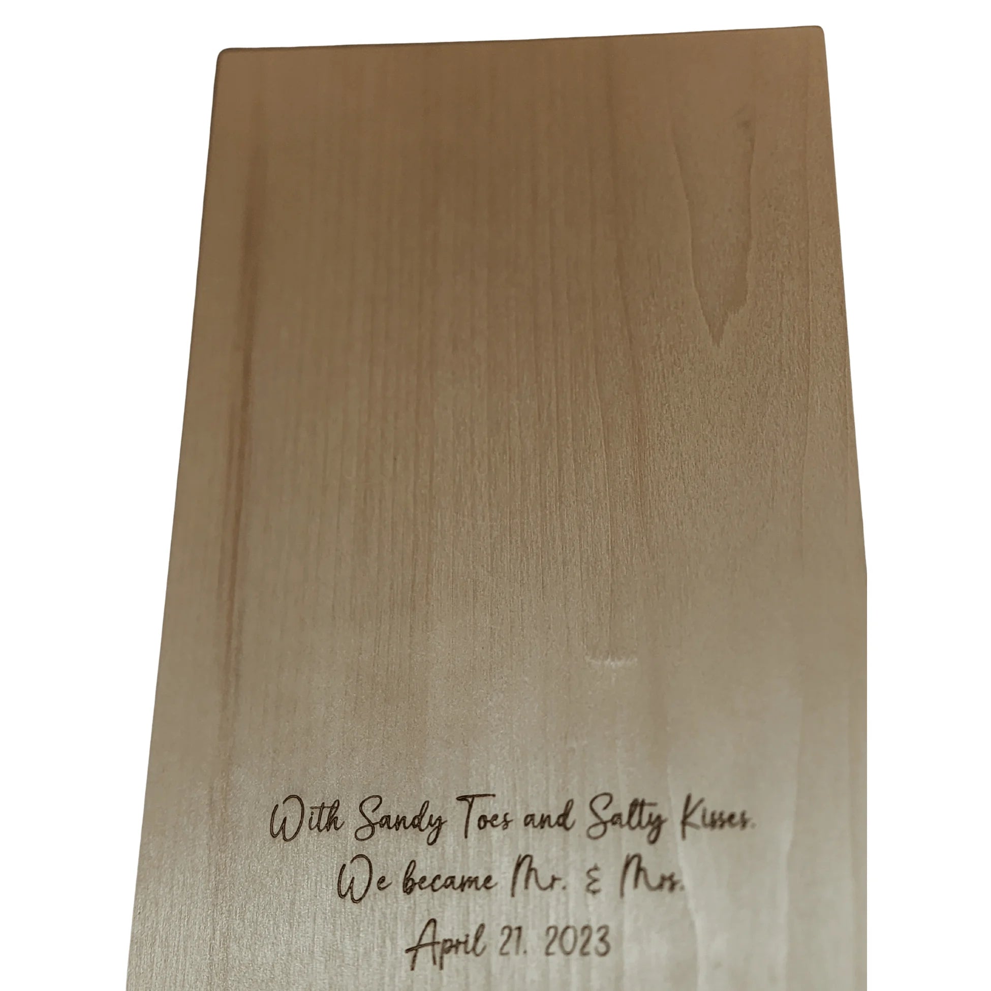 Personalized Handwritten Keepsake Board