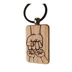 Custom Wooden Key-holder/Key ring