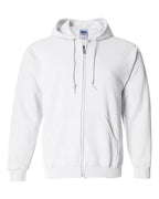 Unisex Heavy Blend™ Full-Zip Hooded Sweatshirt – 18600
