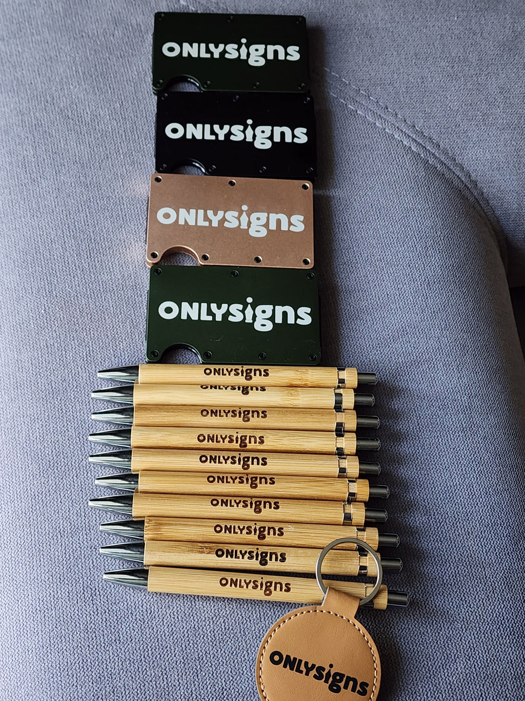 Custom Engraved Bamboo Pens