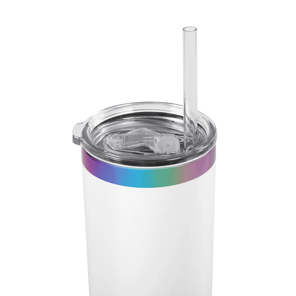 Customizable 20oz Skinny Rainbow Tumbler