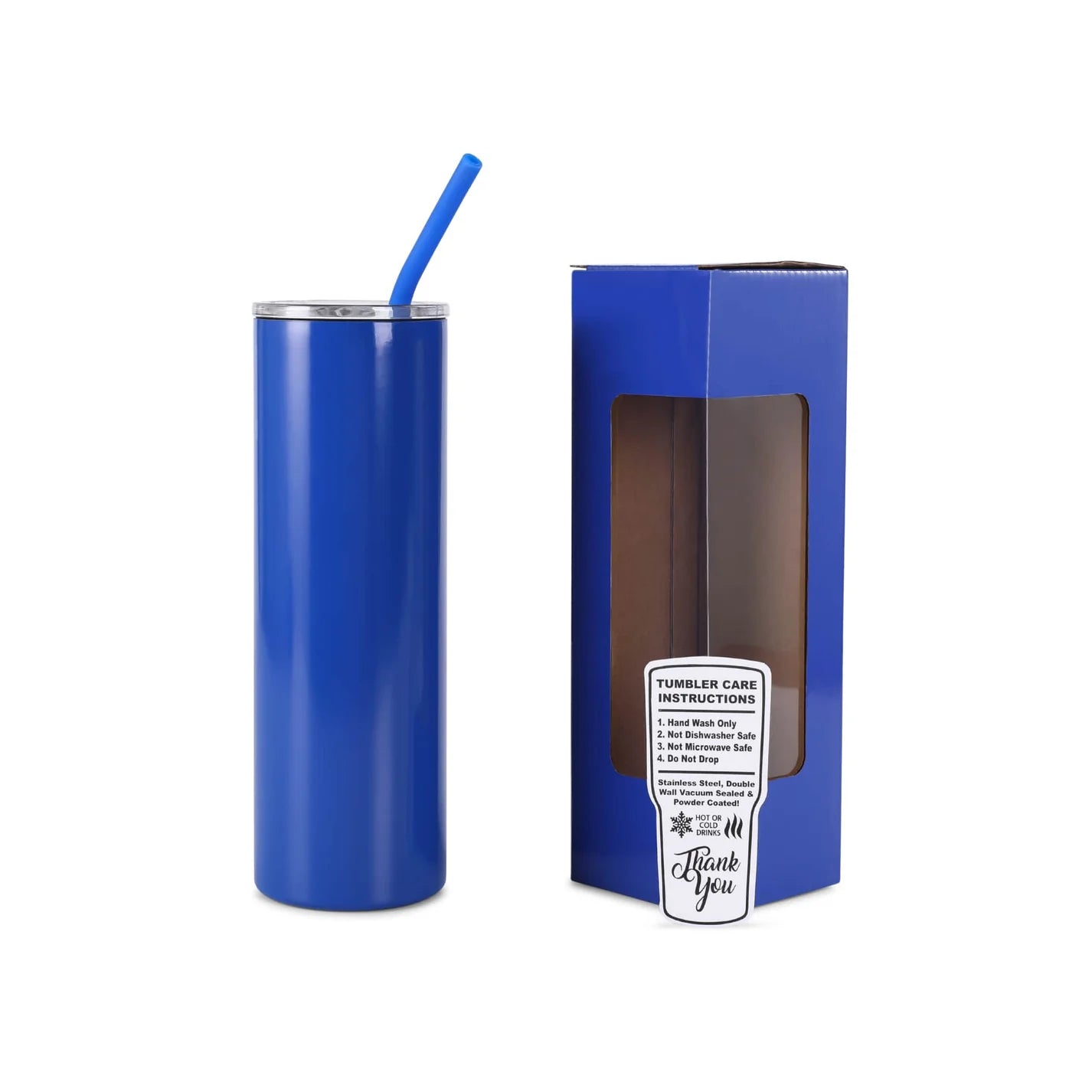 Personalized 20oz Skinny Stainless Steel Tumbler