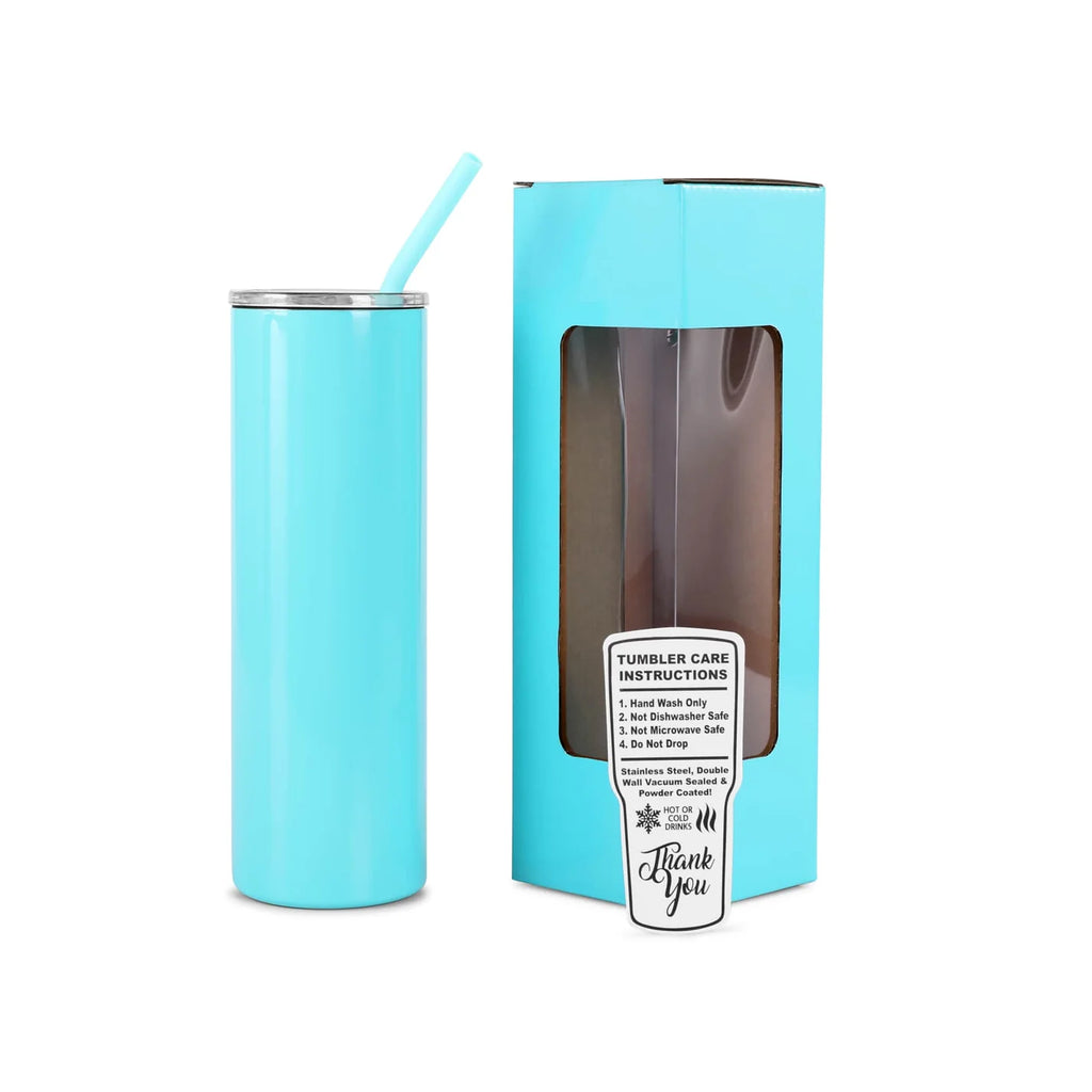 Personalized 20oz Skinny Stainless Steel Tumbler