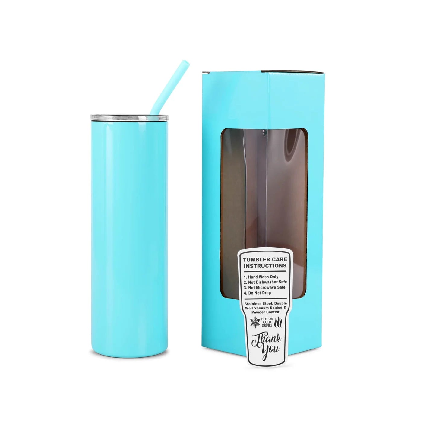 Personalized 20oz Skinny Stainless Steel Tumbler