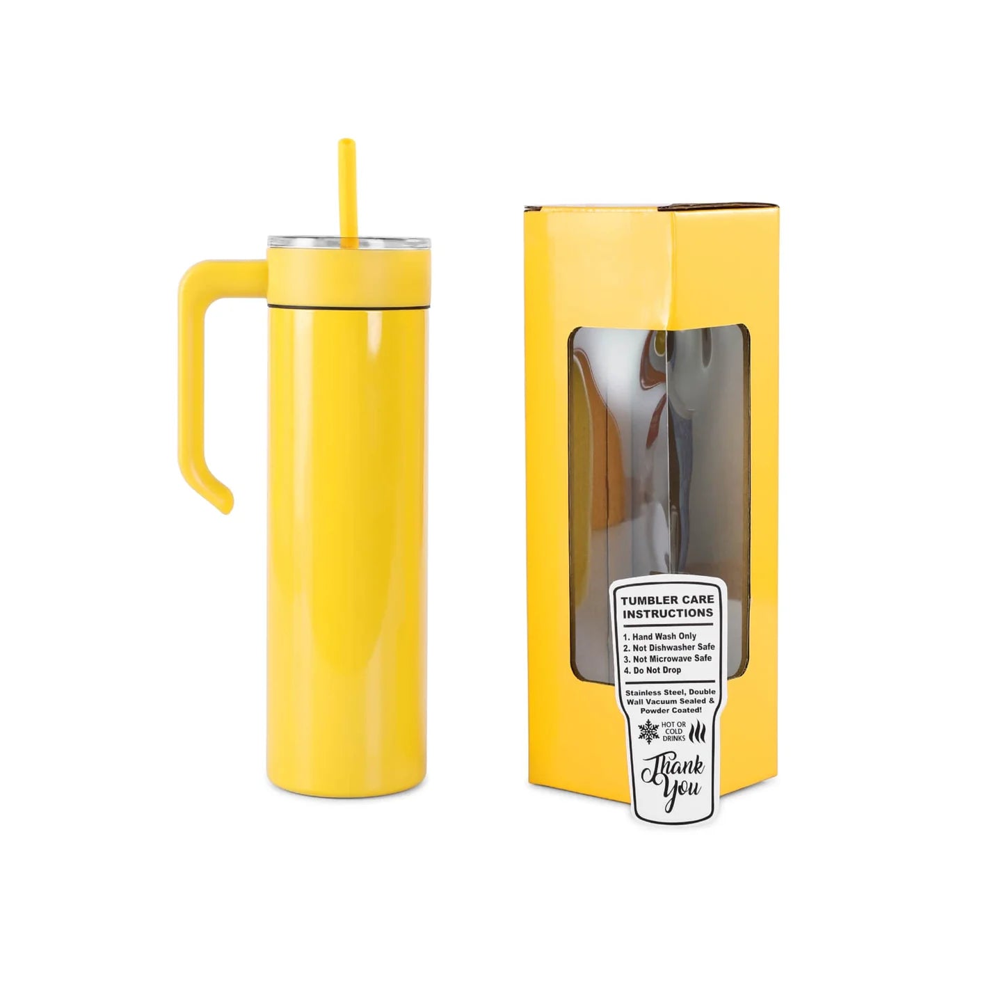 Personalized 20oz Skinny Stainless Steel Tumbler