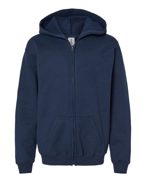 Youth Heavy Blend™ Full-Zip Hooded Sweatshirt – 18600B
