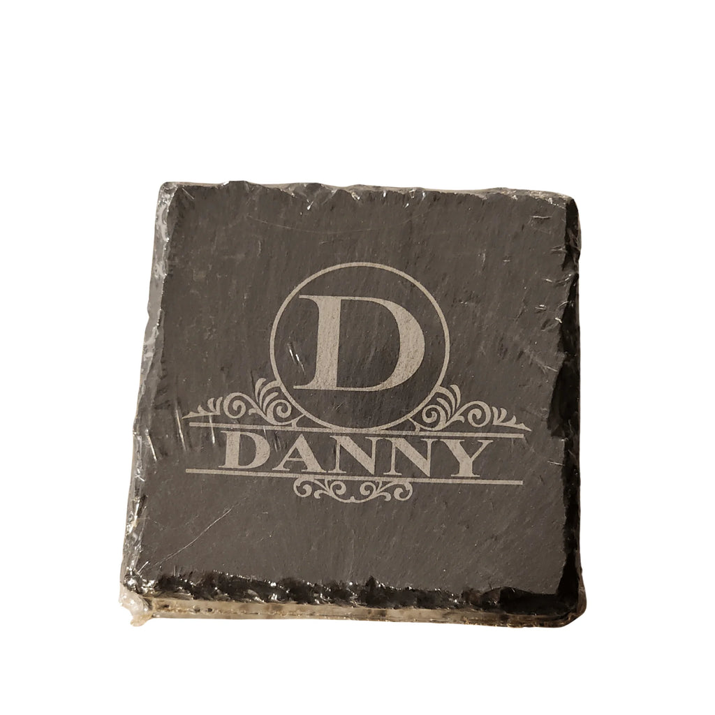 Natural Slate Coasters – Square 4" Engraving Blanks