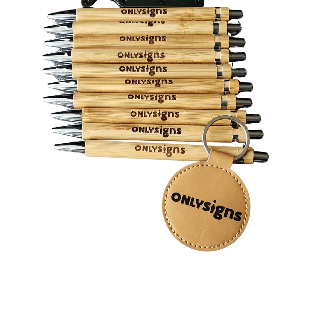 Custom Engraved Bamboo Pens