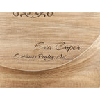 Deluxe Wooden Round Cheese & Charcuterie Board Set