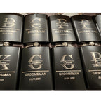 Personalized Engraved Best Man Flask