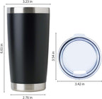 CLA 20 oz Personalized Coffee Tumbler