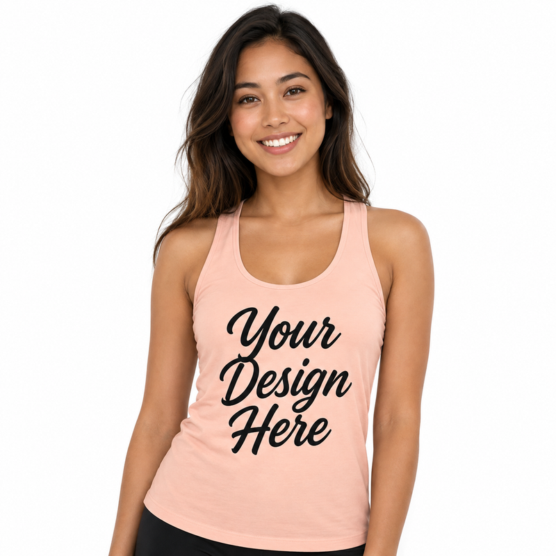 Women’s Softstyle® CVC Racerback Tank Top – 64220LCVC