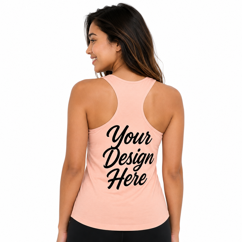 Women’s Softstyle® CVC Racerback Tank Top – 64220LCVC