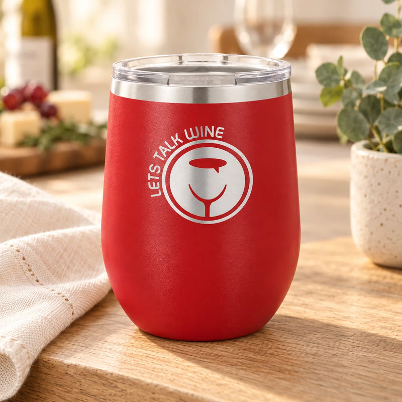 Personalized 12 oz Polar Camel Stemless Wine Tumbler
