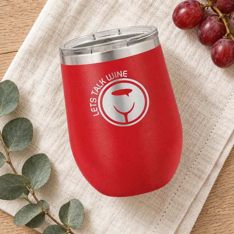 Personalized 12 oz Polar Camel Stemless Wine Tumbler