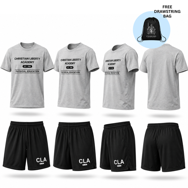 CLA Four-Set PE Uniform Bundle (Youth)