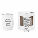 12oz Personalized Engraved Wine Tumbler