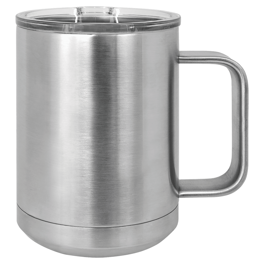 Personalized 15 oz Polar Camel Insulated Mug - Black