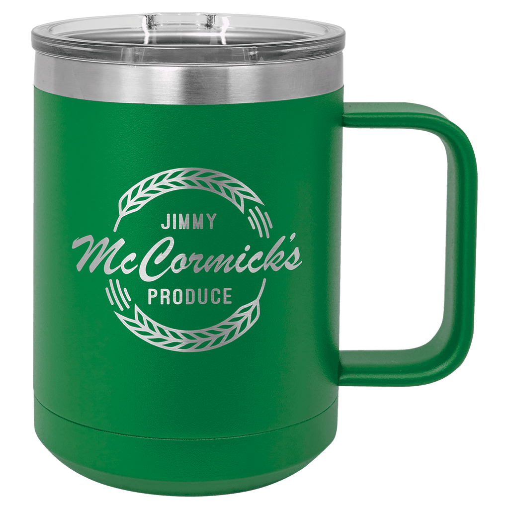 Personalized 15 oz Polar Camel Insulated Mug - Black