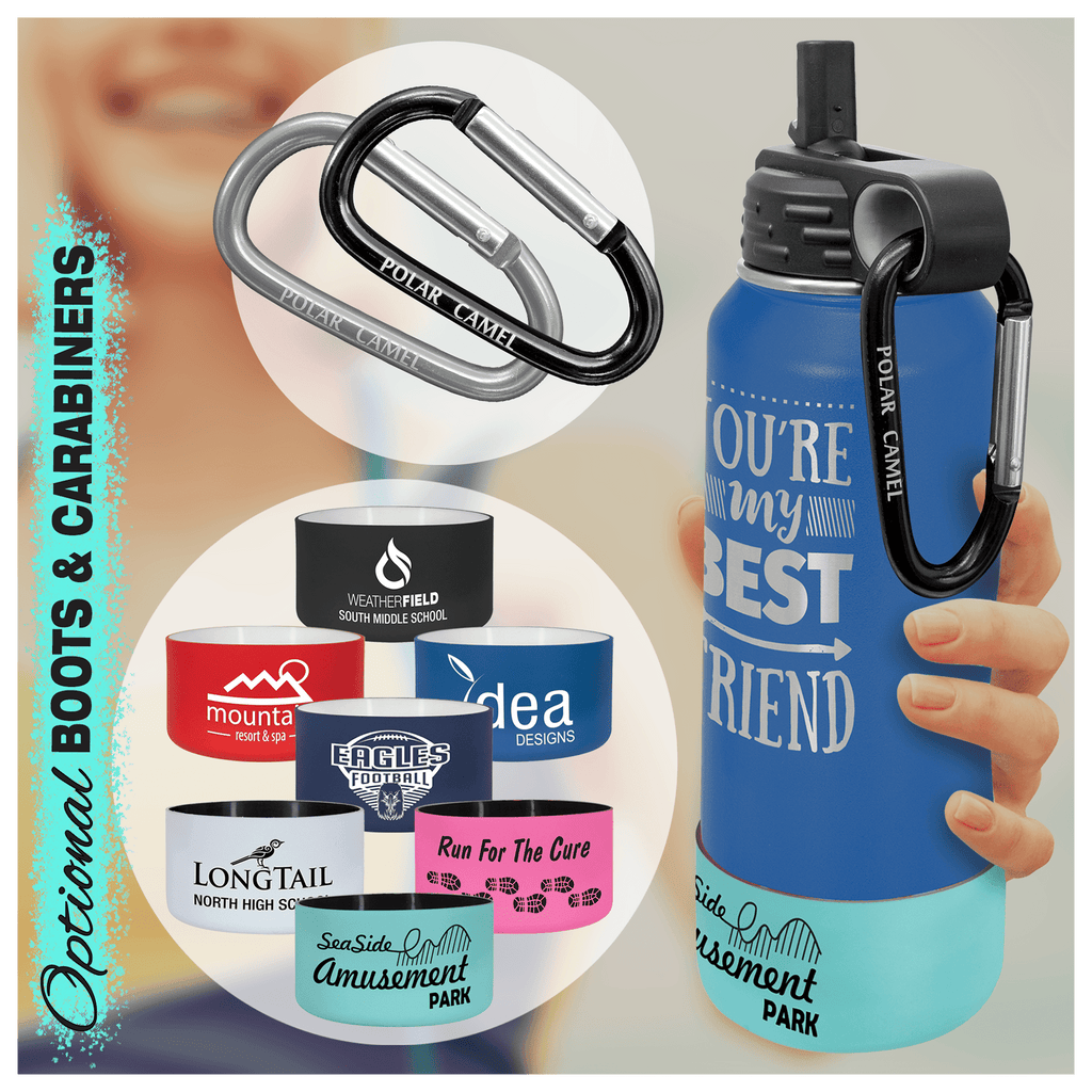 Personalized 40 oz Polar Camel Water Bottle