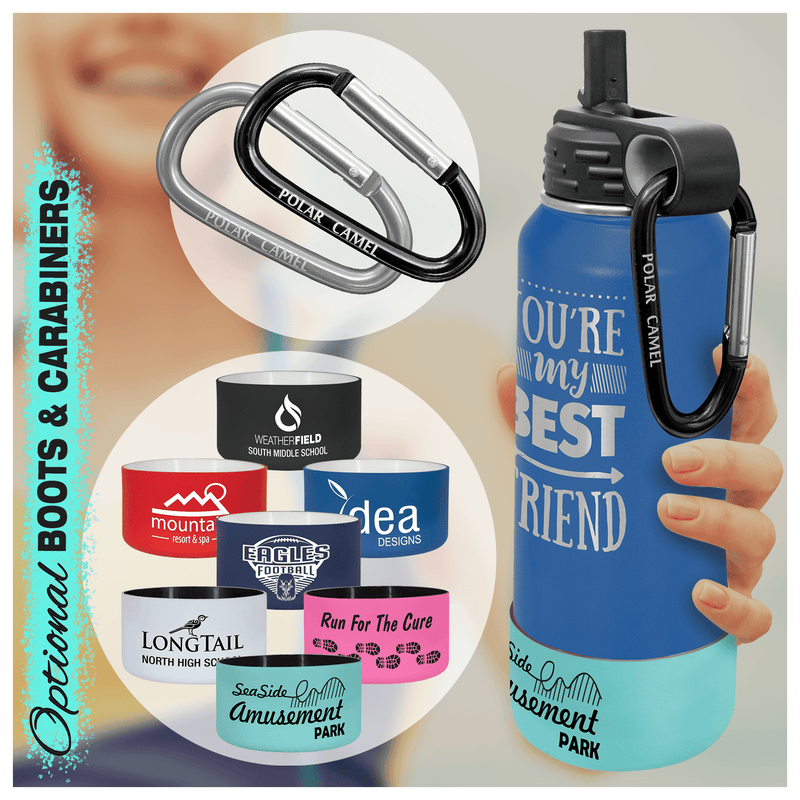 Personalized 40 oz Polar Camel Water Bottle