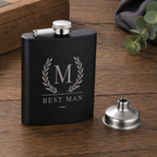 Personalized Stainless Steel Liquor Flask