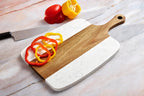Premium Customizable Marble Serving Board Set