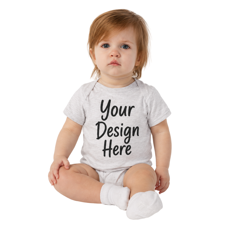Customizable Infant Fine Jersey Bodysuit