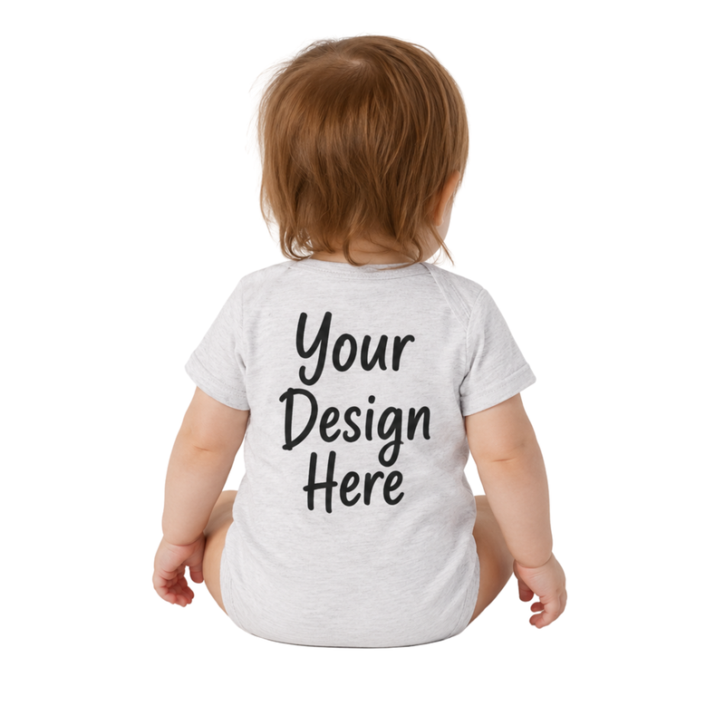 Customizable Infant Fine Jersey Bodysuit
