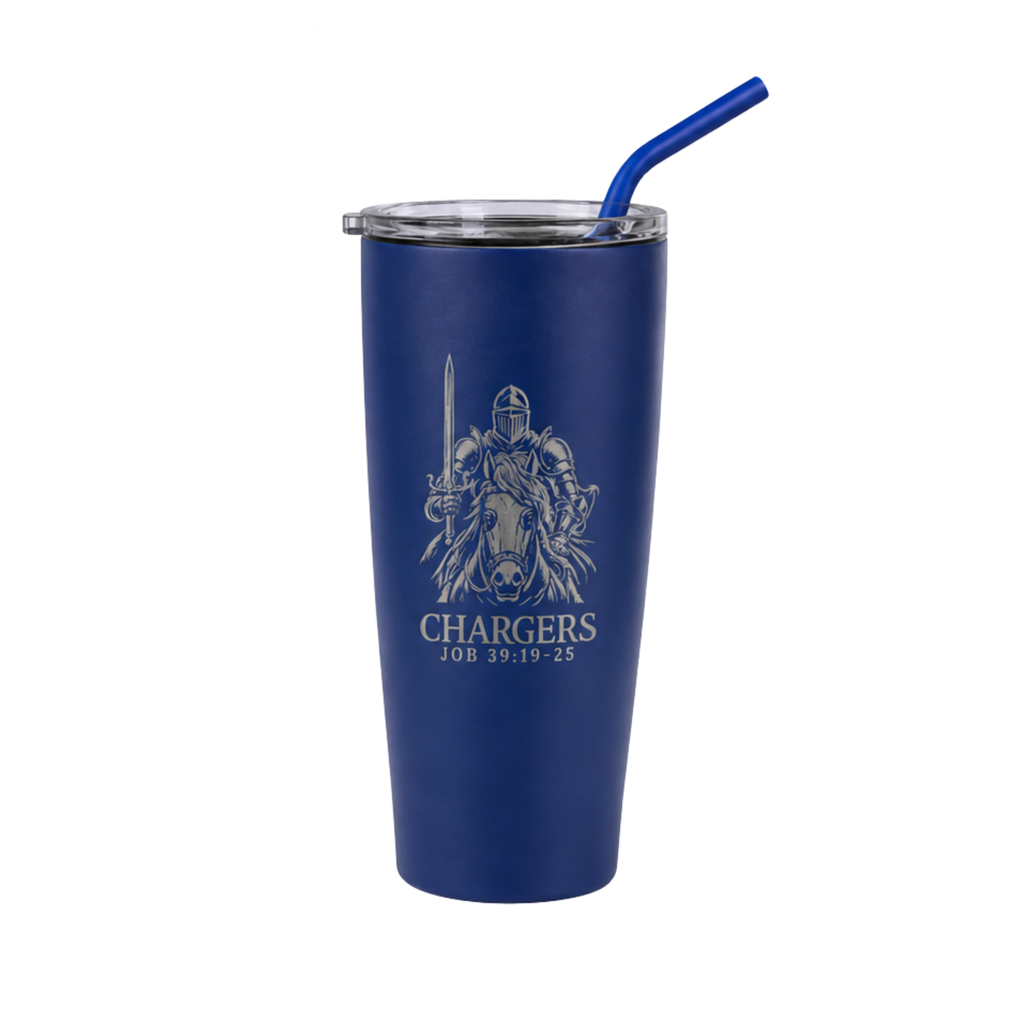 CLA 20 oz Personalized Coffee Tumbler with Straw