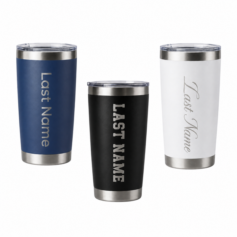 CLA 20 oz Personalized Coffee Tumbler