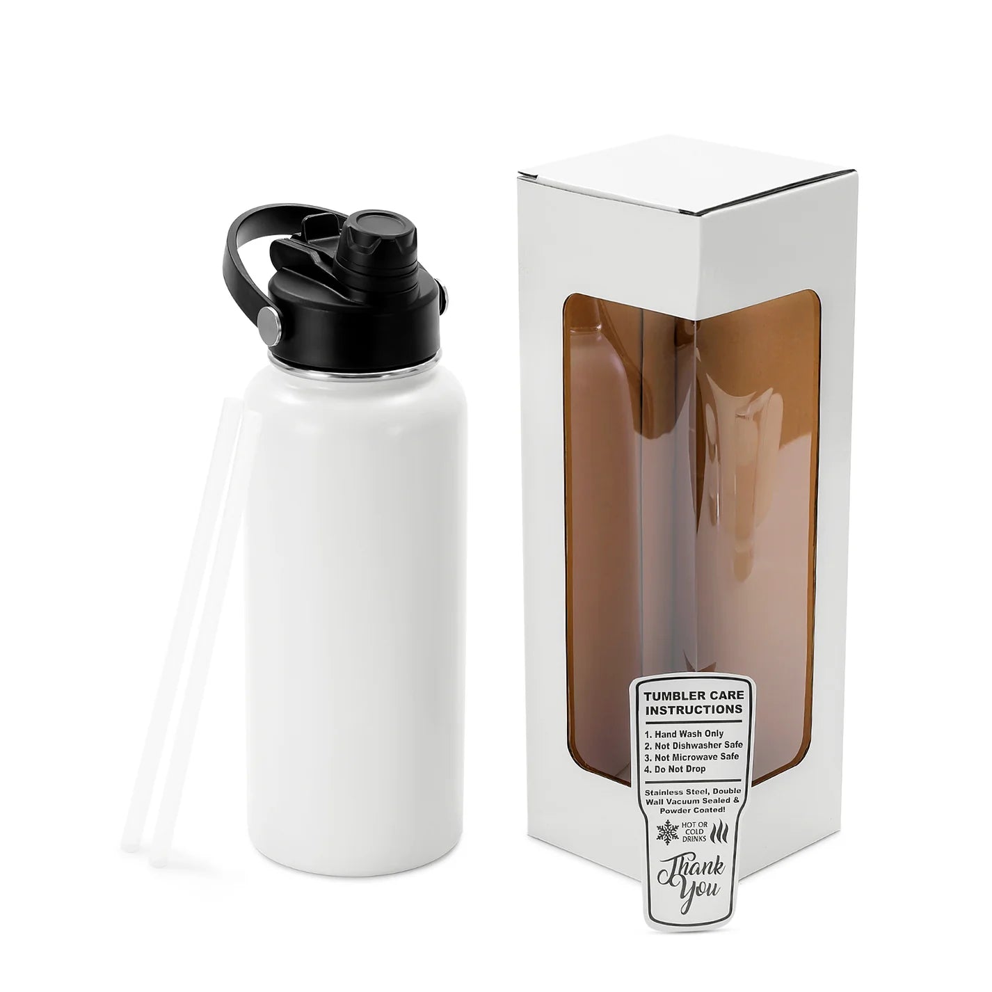 32oz Customizable Hydro-Style Water Bottle