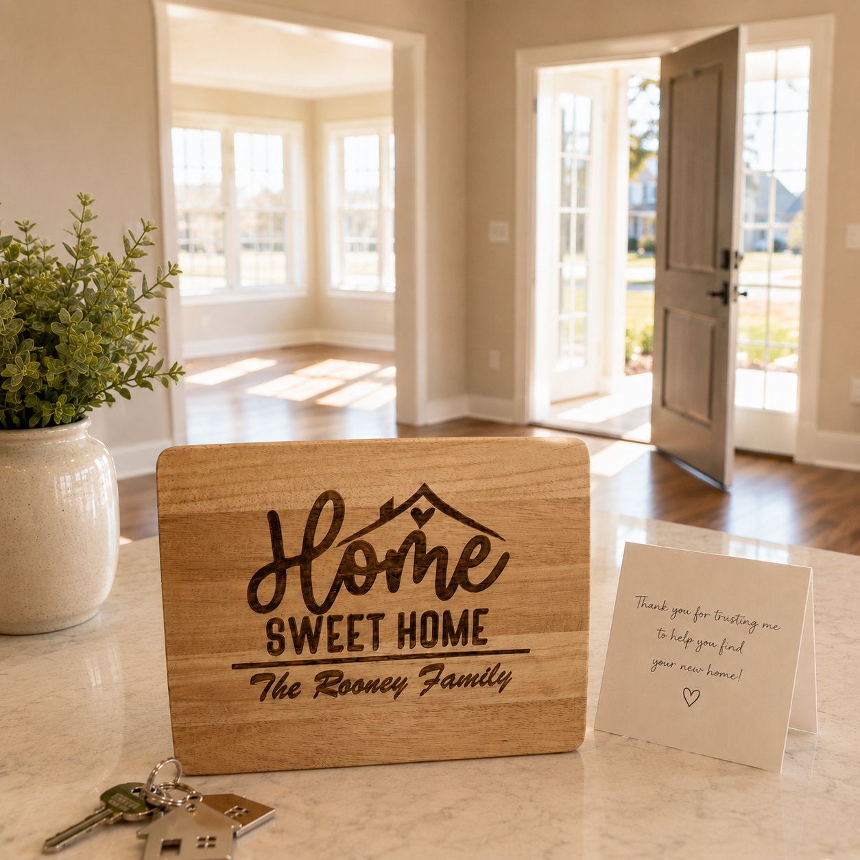 Personalized Handwritten Keepsake Board