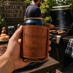 Personalized Premium Leatherette Drink Holder