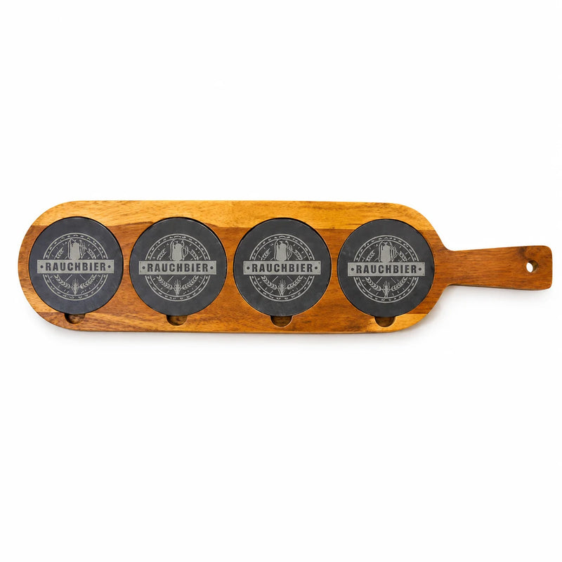 Personalized Acacia & Slate Serving Board, view 5