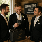Personalized Engraved Best Man Flask