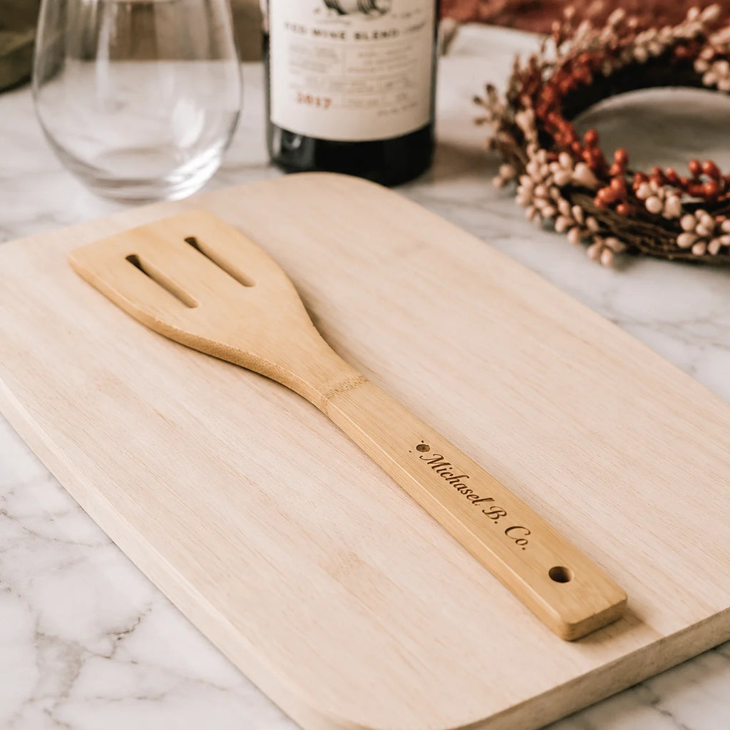 Personalized Bamboo Spatula