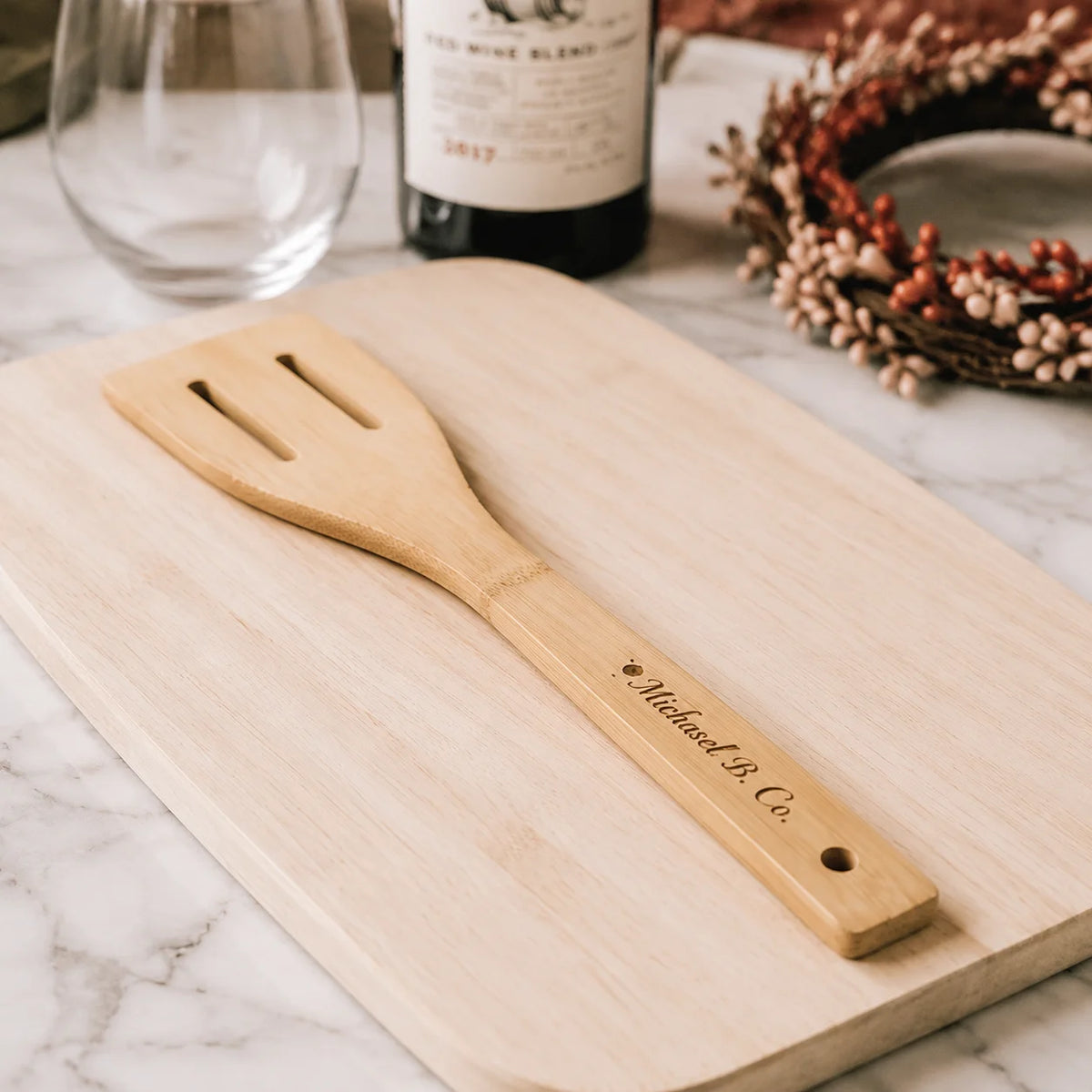 Personalized Bamboo Spatula