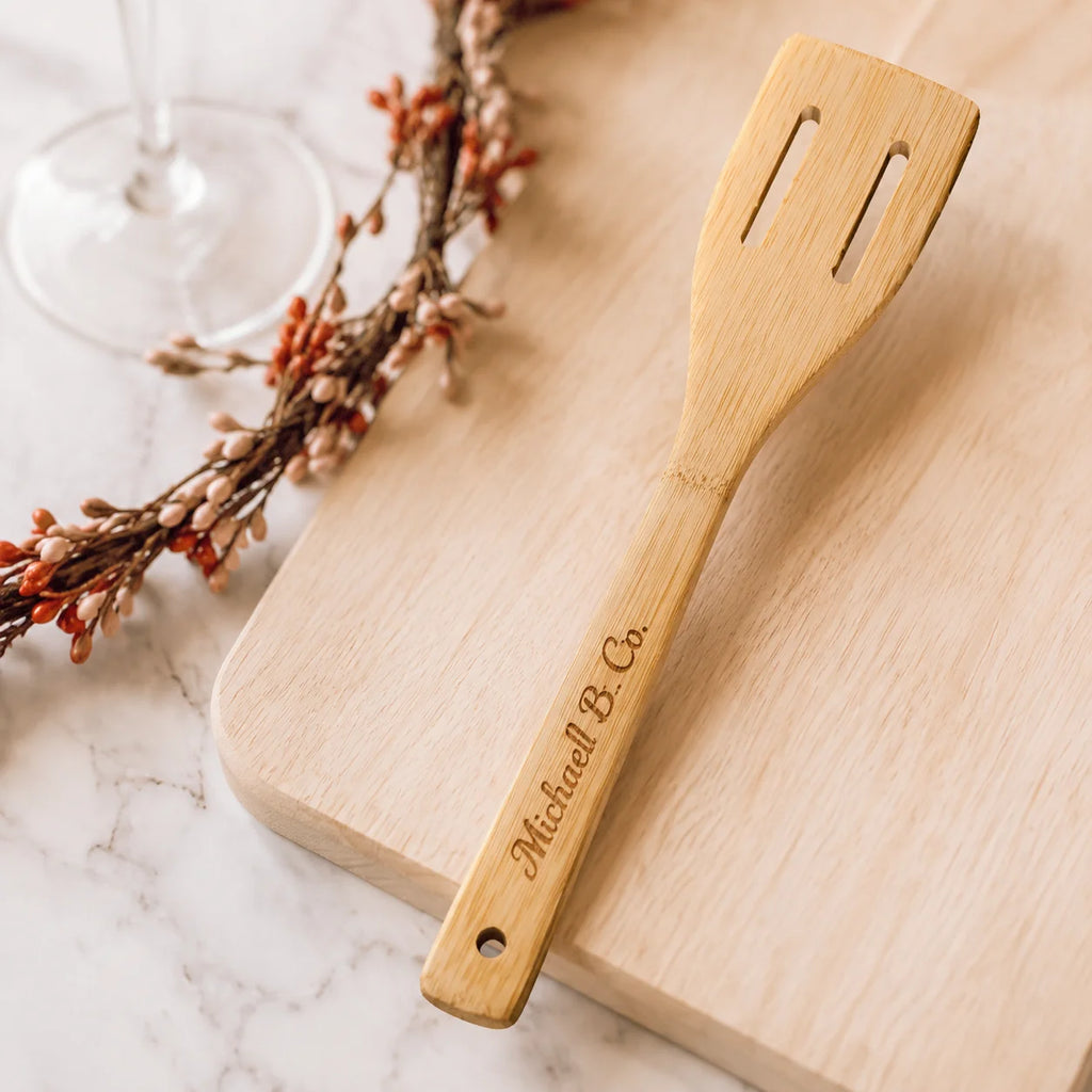 Personalized Bamboo Spatula