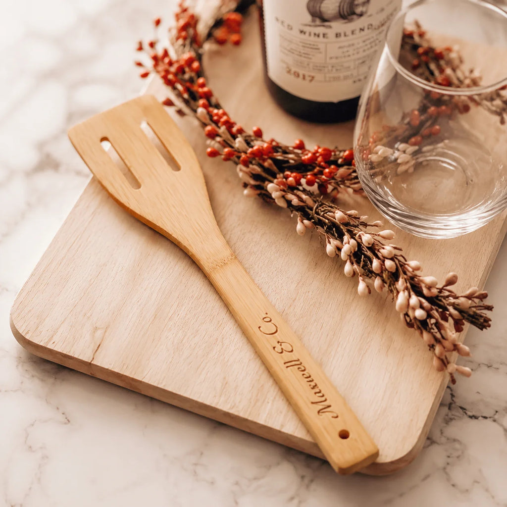 Personalized Bamboo Spatula
