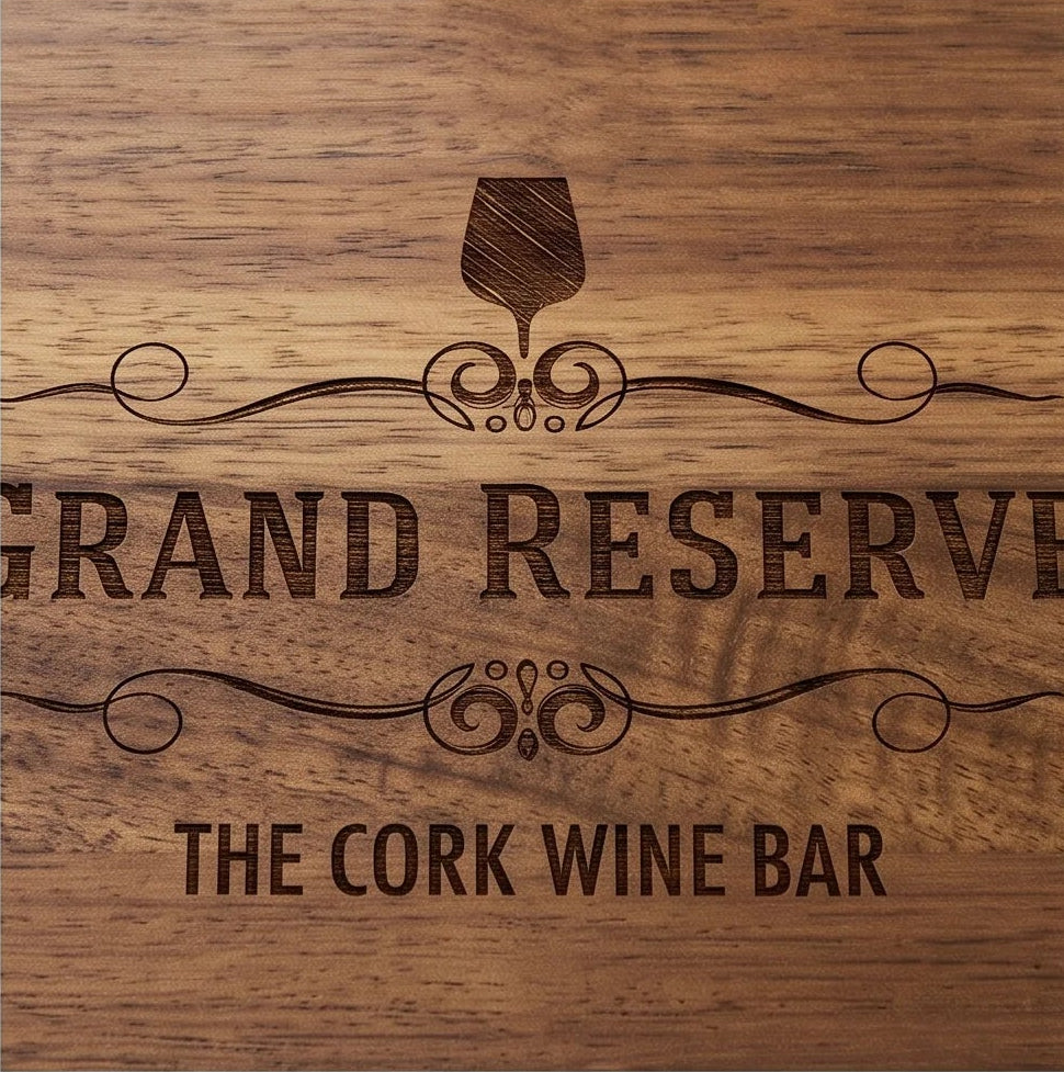Personalized Acacia Cutting Board, 9 x 6 in, view 4