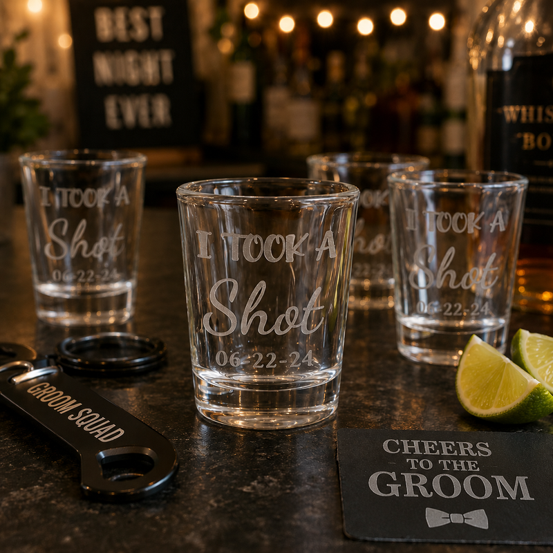 Personalized Barware Shot Glass