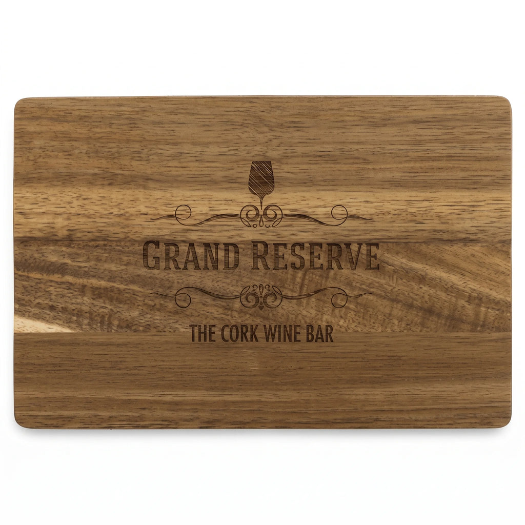 Personalized Acacia Cutting Board, 9 x 6 in, view 6