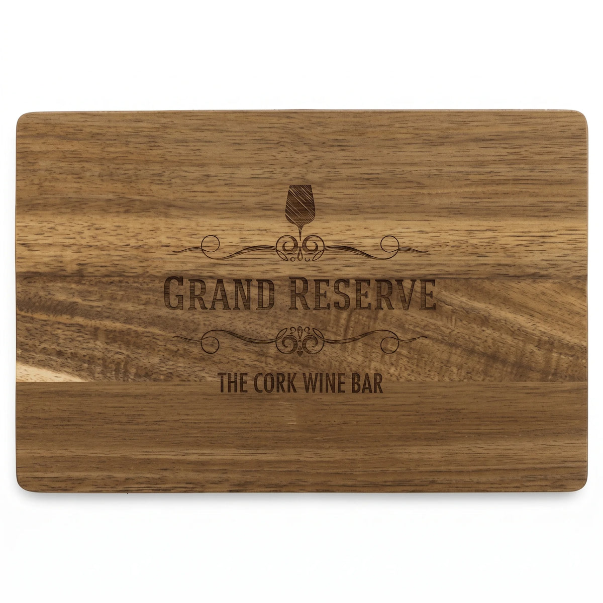 Personalized Acacia Cutting Board, 9 x 6 in, view 6